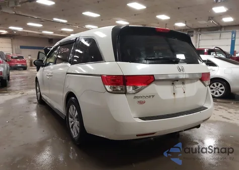 2015 Honda Odyssey Ex-L из США, поврежденный, VIN 5FNRL5H6XFB068370